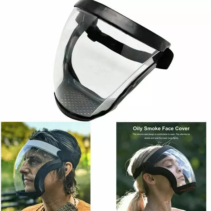 Anti-Fog Full Face Mask Paint Dust Eye Safe Protective Transparent Shield+Filter