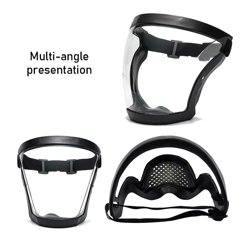 Anti-Fog Full Face Mask Paint Dust Eye Safe Protective Transparent Shield+Filter