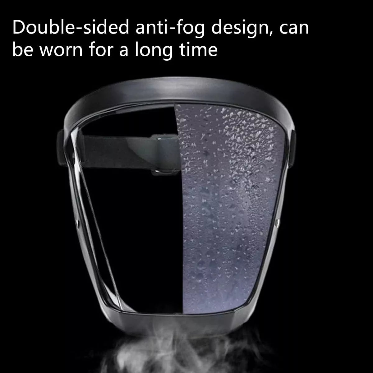 Anti-Fog Full Face Mask Paint Dust Eye Safe Protective Transparent Shield+Filter