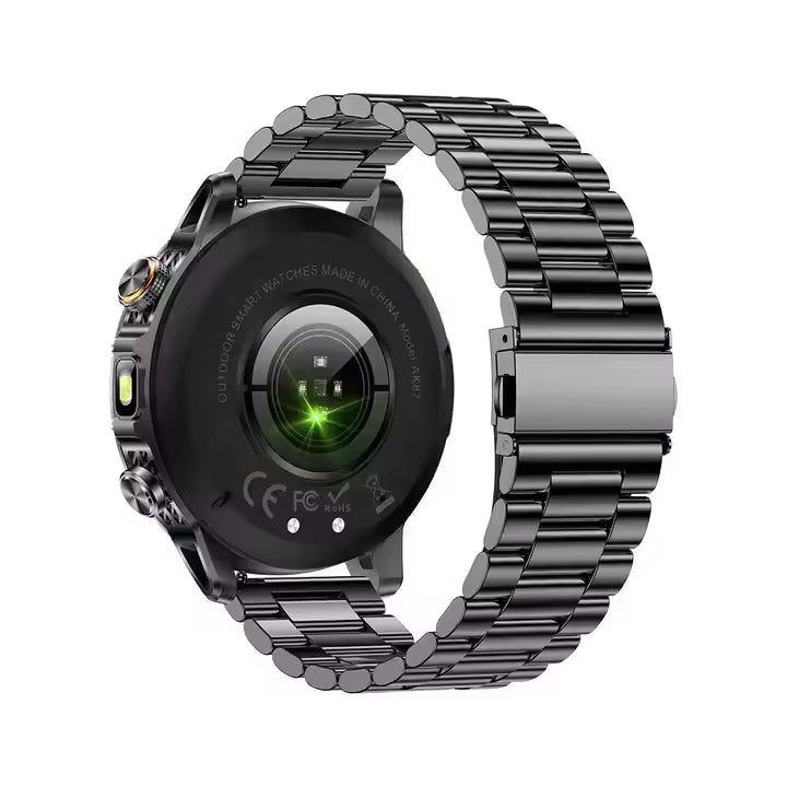 AK 87 Smartwatch 1.75” Fitness Heart Rate Step Sleep Waterproof for Android & iPhone