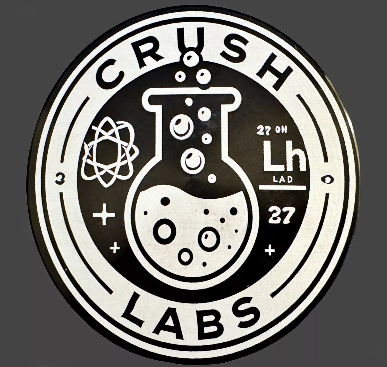 CRUSH LABS 4PC Aluminum Herb Grinder – 2.5” (63mm) & 4”- Inch (100mm) Anodized