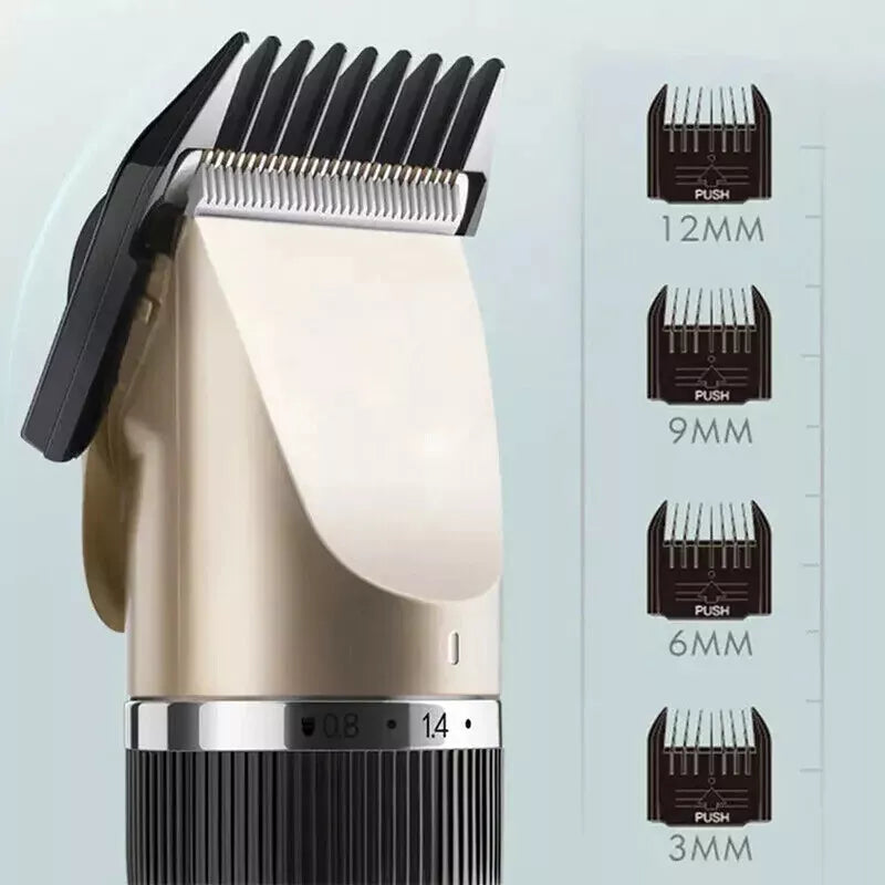 Dog Cat Pet Electric Hair Clipper Trimmer Grooming Kit Rechargeable Cordless