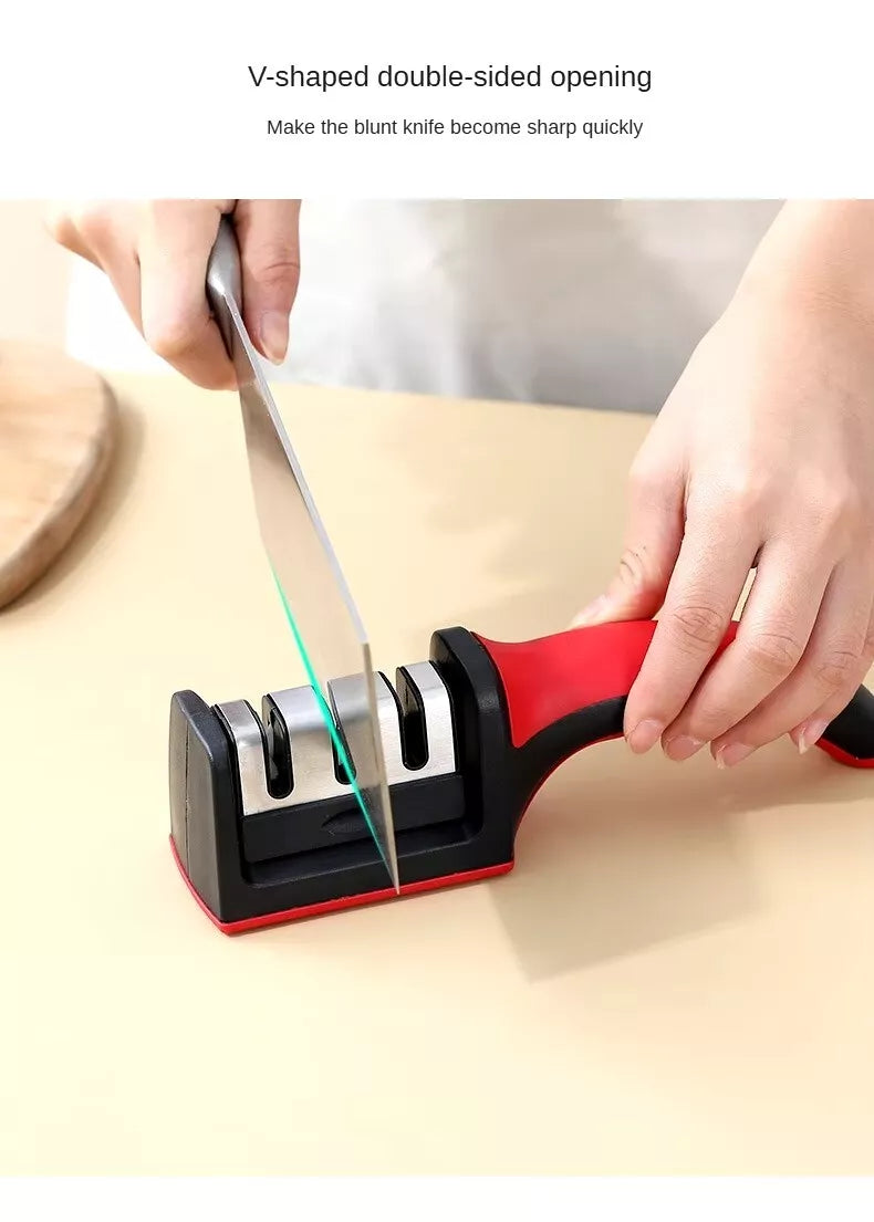 3 Stage Professional Kitchen Knife Blade Sharpener Tool Tungsten Diamond Ceramic
