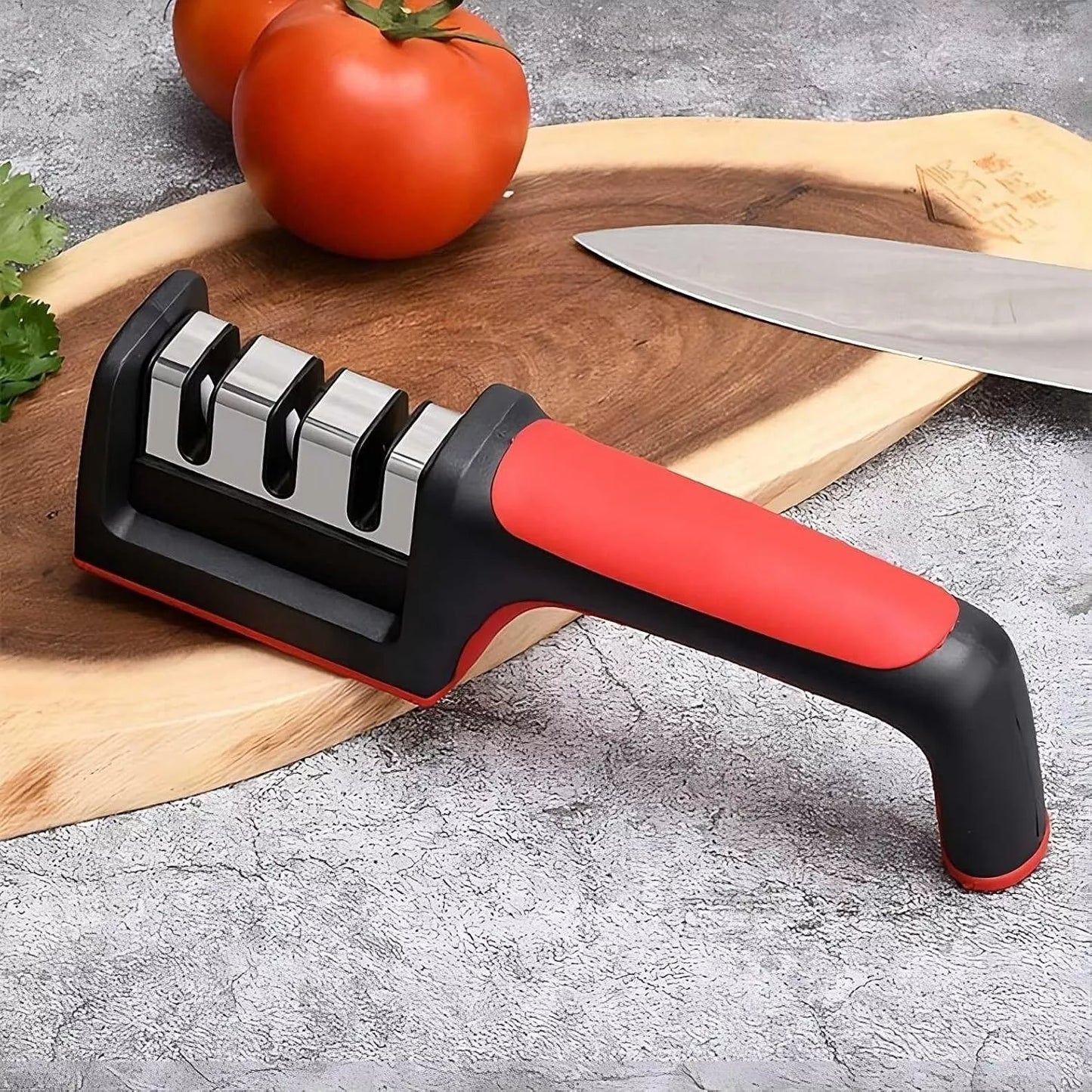 3 Stage Professional Kitchen Knife Blade Sharpener Tool Tungsten Diamond Ceramic