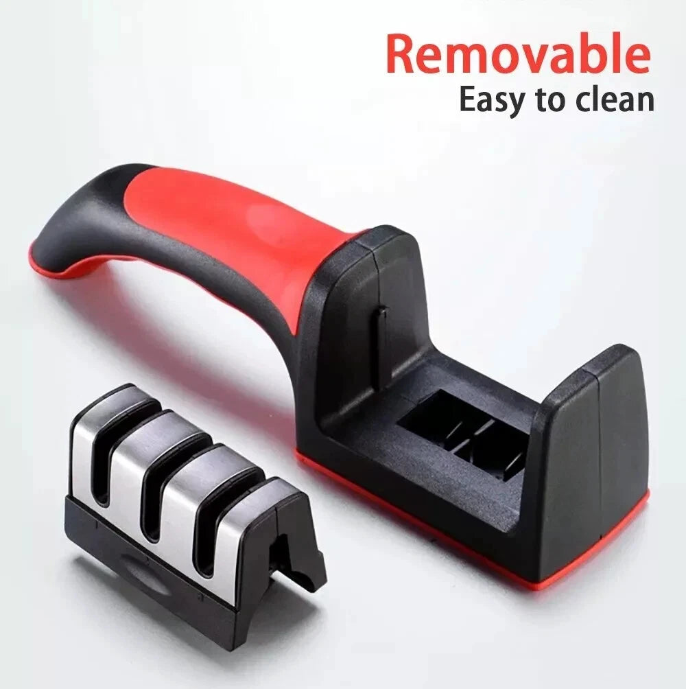 3 Stage Professional Kitchen Knife Blade Sharpener Tool Tungsten Diamond Ceramic
