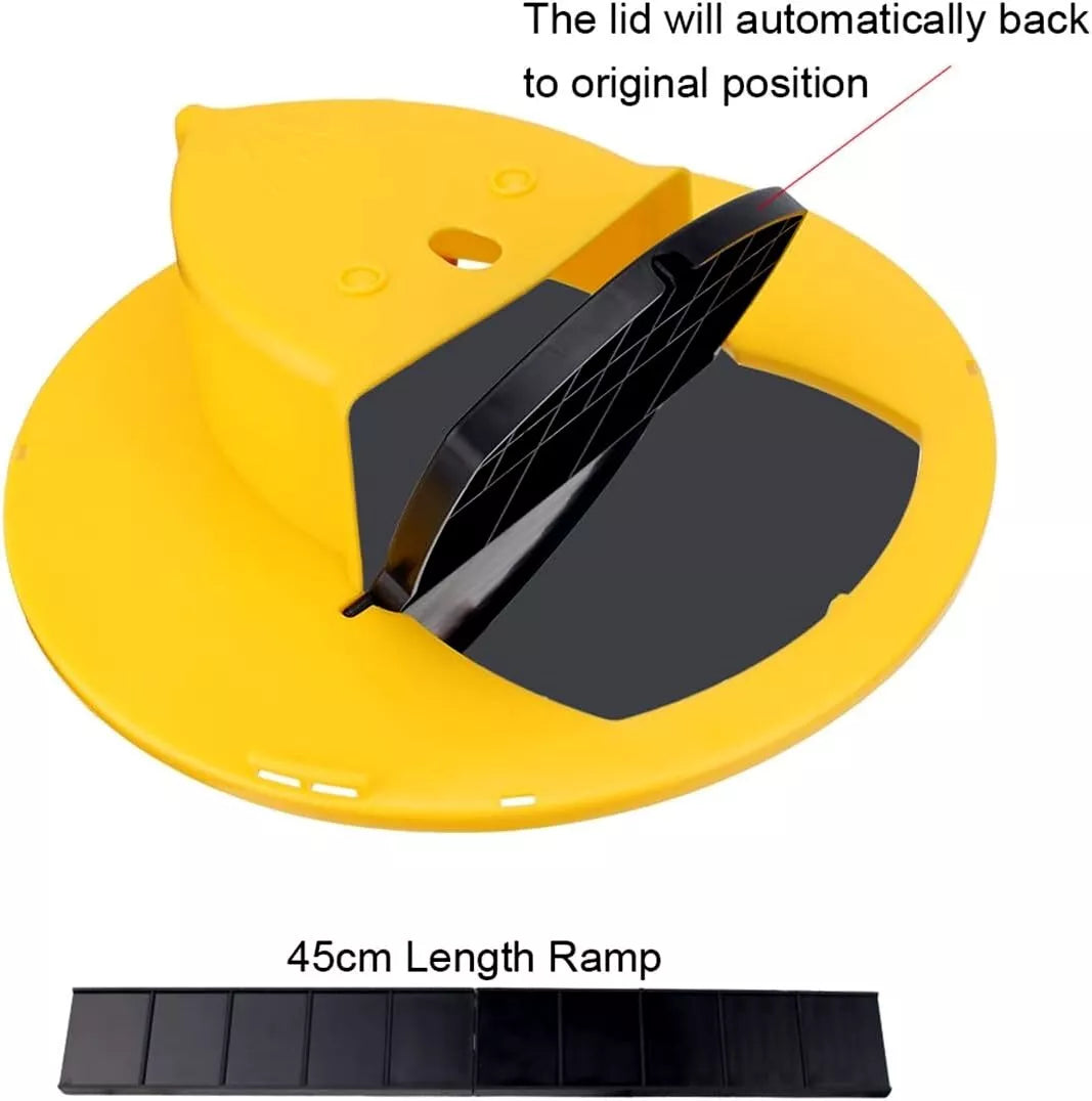 5 Gallon "Flip & Slide" Bucket Trap – Humane Mouse, Rat, Rodent Live Multi-Catch