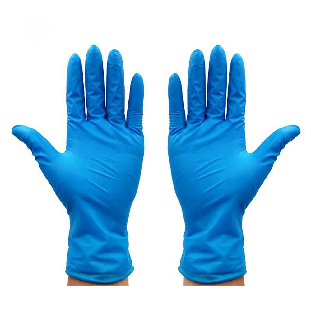 100 Blue/Indigo Nitrile Exam Gloves 4mil Latex-Free Powder-Free Medical
