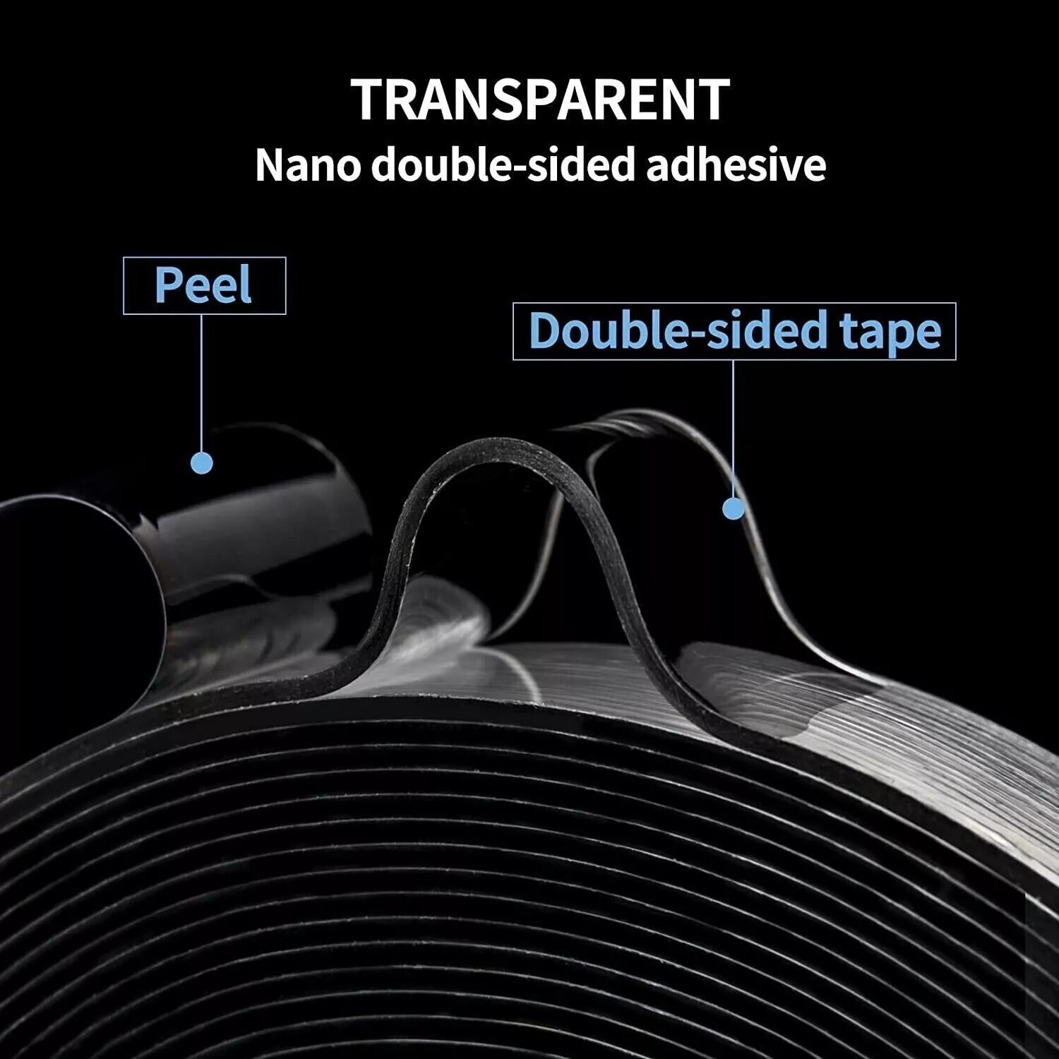 ALIEN NANO TAPE – Double Sided Removable Mounting Adhesive, Traceless, No Screws