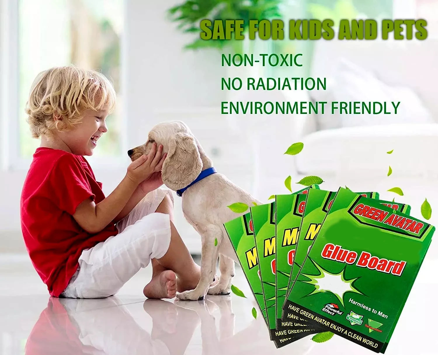 Non-Toxic Super Sticky Glue Traps for Mice, Mouse, Rats & Insects