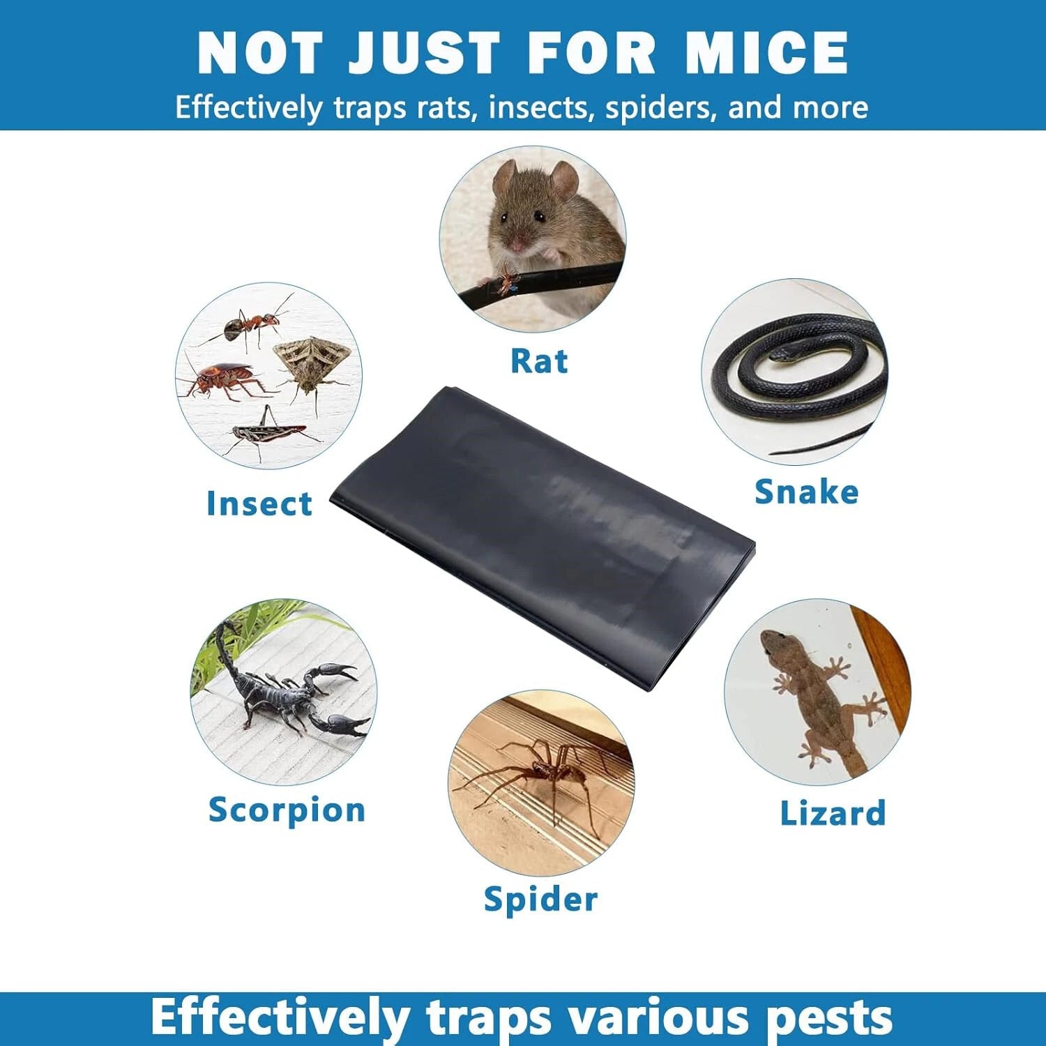 Large 47" *INDOOR* Glue Traps Non-Toxic Super Sticky for Mouse Mice Rats