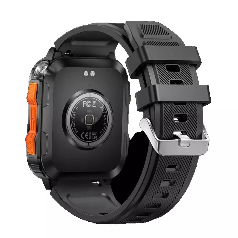 FITNESS SMARTWATCH 1.96" 430mAh 3ATM Waterproof Bluetooth AI, for SAMSUNG/iPHONE