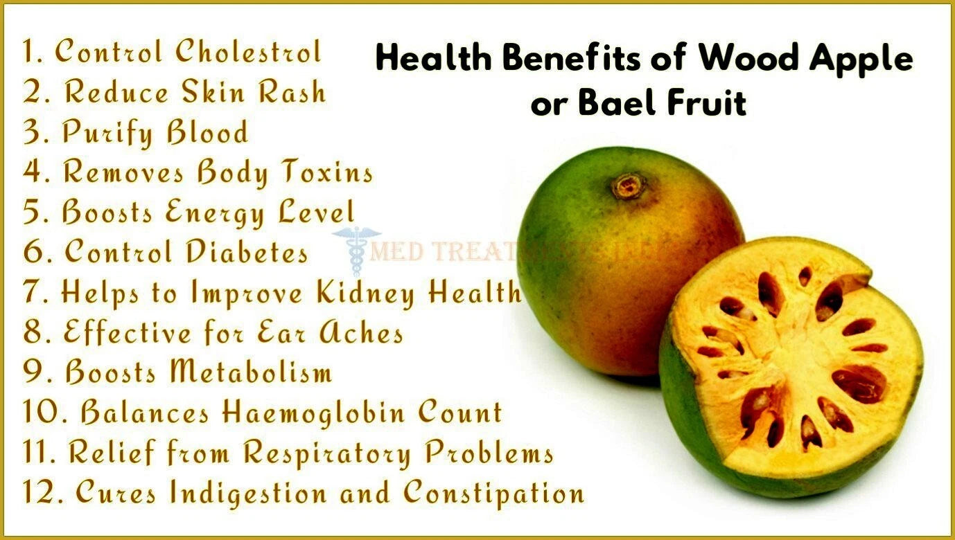 Bael Fruit Tree Seeds (Aegle marmelos) Bengal Quince Stone Apple Plant RARE!