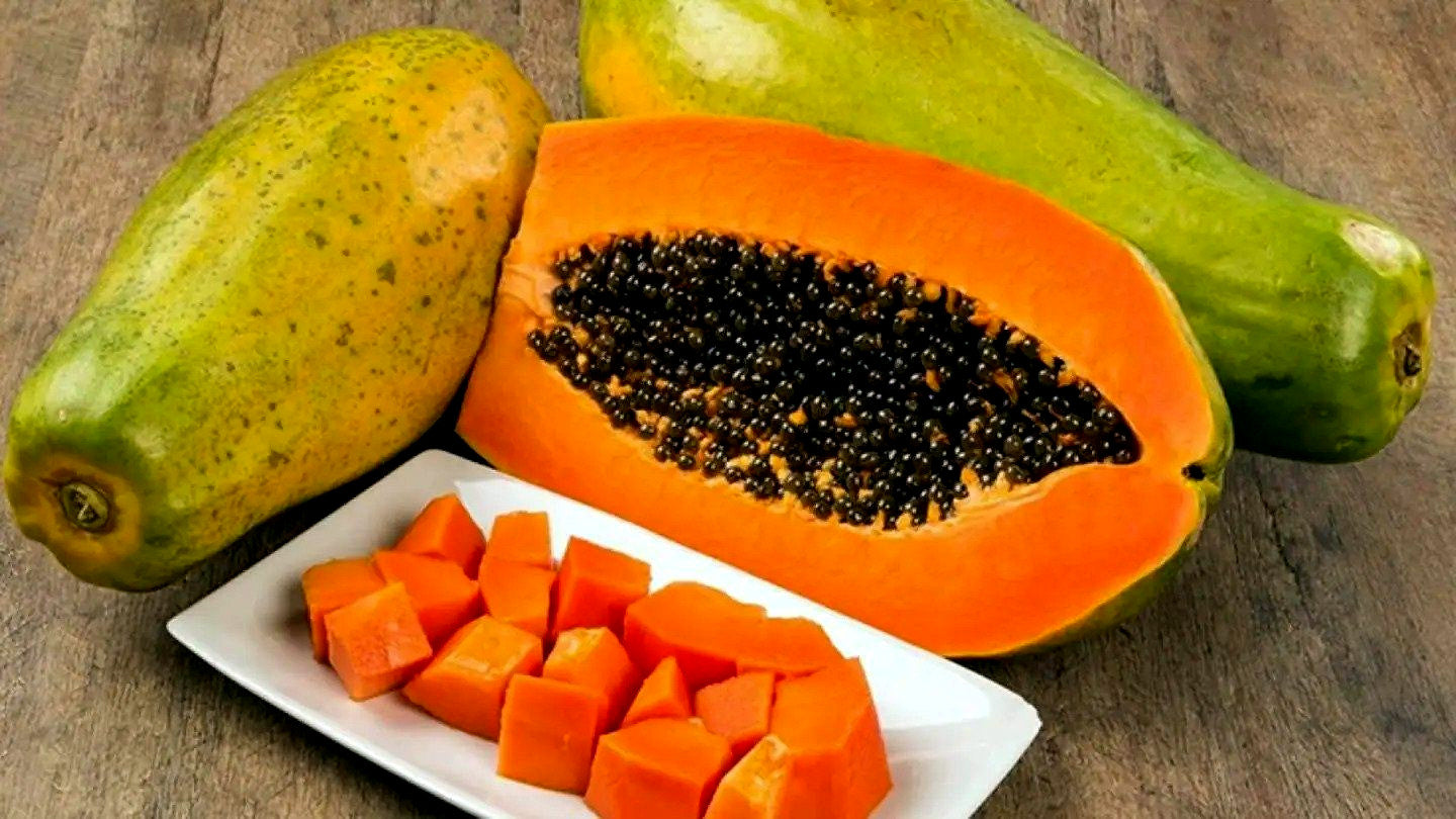 Caribbean “Red Lady” Carica Papaya Seeds – Large Melon Fruit Tree, Indoor Plant
