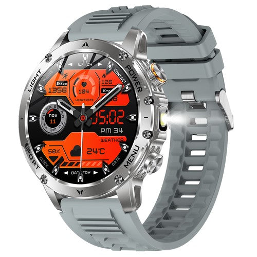 AK 87 Smartwatch 1.75” Fitness Heart Rate Step Sleep Waterproof for Android & iPhone
