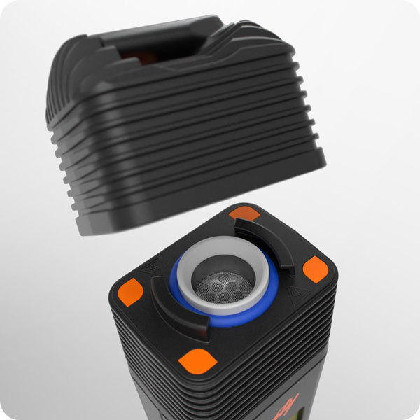 Storz & Bickel Venty portable dry herb vaporizer herb loading chamber